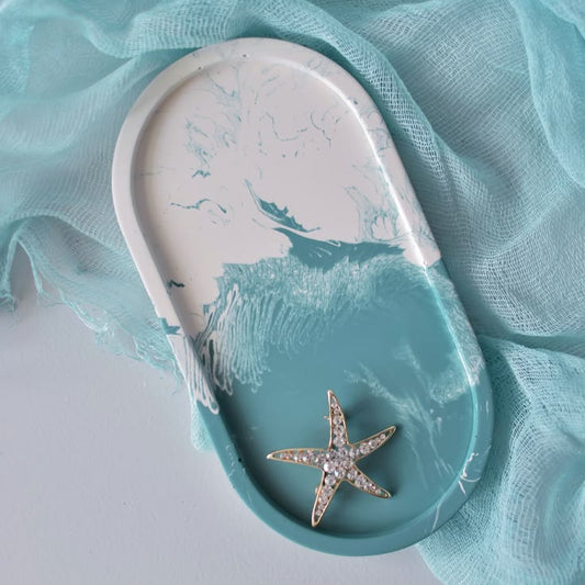 Customizable Cement Tray – Your Name / quote / writing