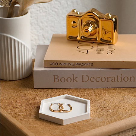 Hexagon trinket tray