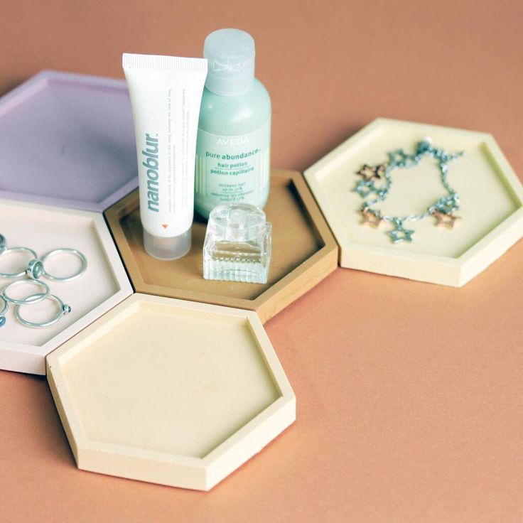 Hexagon trinket tray