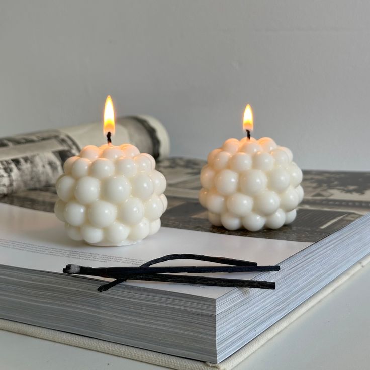 Round Bubble Candle
