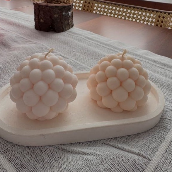 Round Bubble Candle