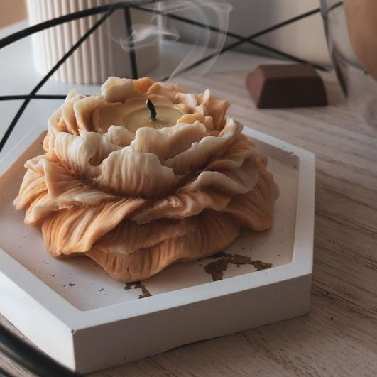 Peony Blossom Candle