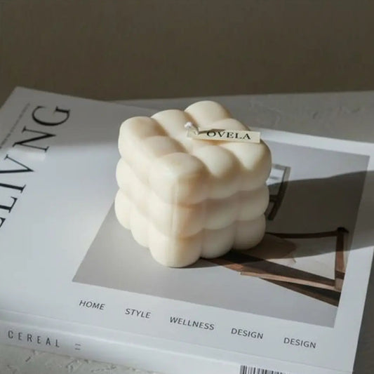 Mini Cubic Cushion Candle