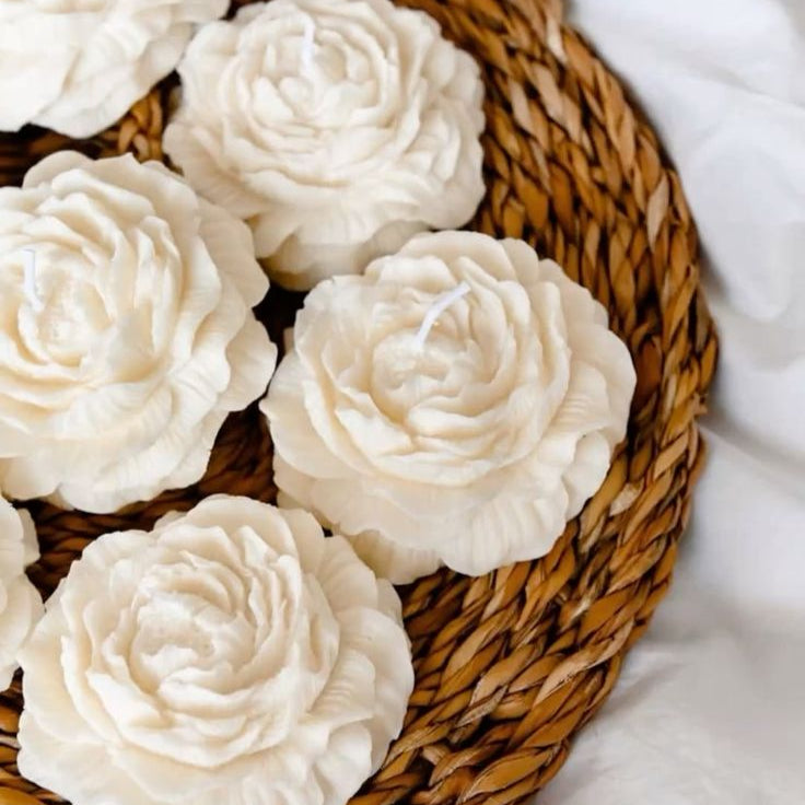 Peony Blossom Candle